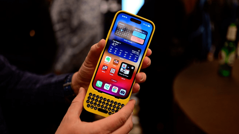 Enhance iPhone Productivity with Clicks Creator Keyboard Founders Edition