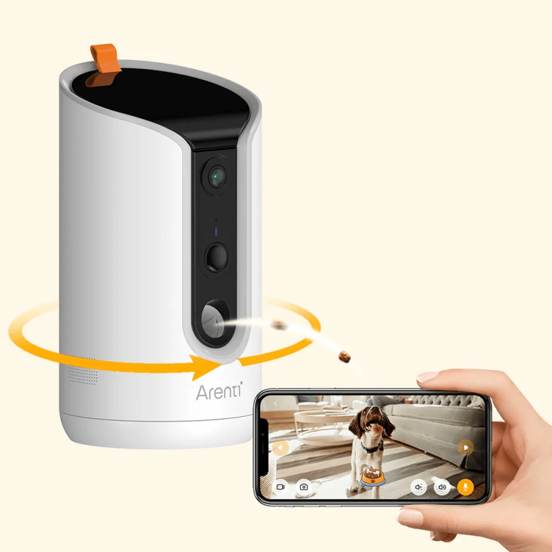 Arenti Dog Treat Camera