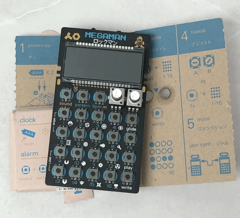 Teenage Engineering PO-128 Mega Man Synthesizer
