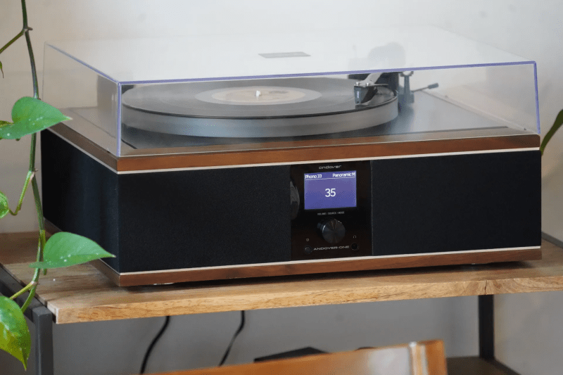 Front panel interface and RF remote control of the ANDOVER-ONE