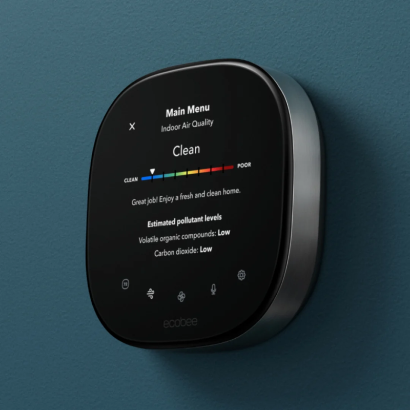 From air quality alerts to voice commands, the Ecobee Smart Thermostat redefines what a thermostat can do for your home.