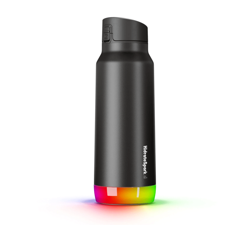 Hidrate Spark PRO displaying colorful RGB glow