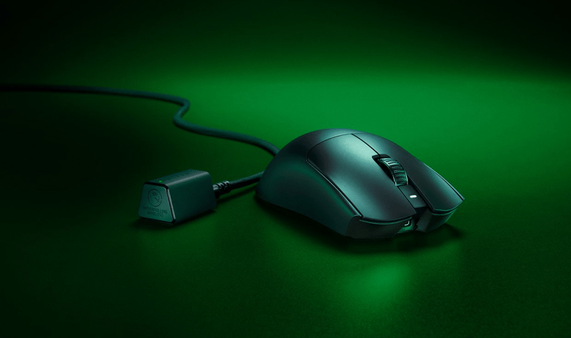 Razer Viper V3 Pro gaming mouse with wireless dongle for connectivity