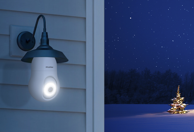 LaView 360° Bulb Camera:Smart & Easy Surveillance