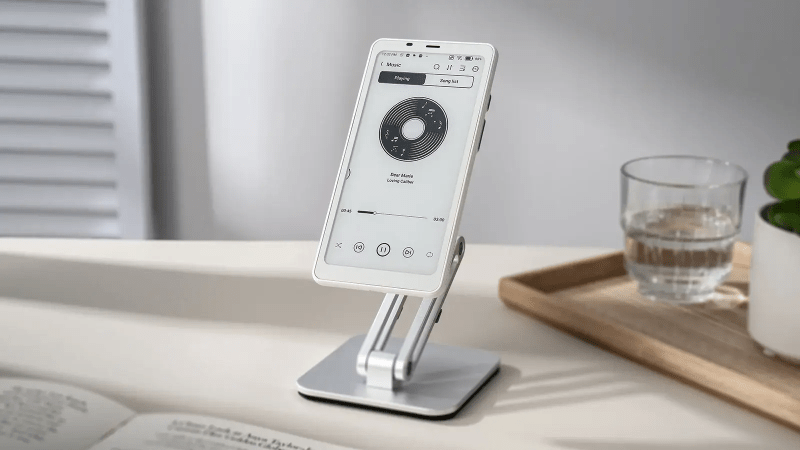 BOOX Palma 2 ePaper reader with a glare-free display, fingerprint unlock, and expandable storage.