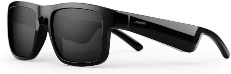 Close-up view of the Bose Frames Tenor features and lenses.