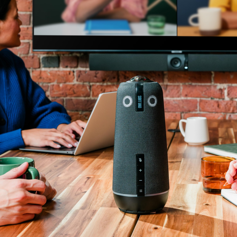 Enhance Hybrid Work with Meeting Owl 4+&nbsp;Technology